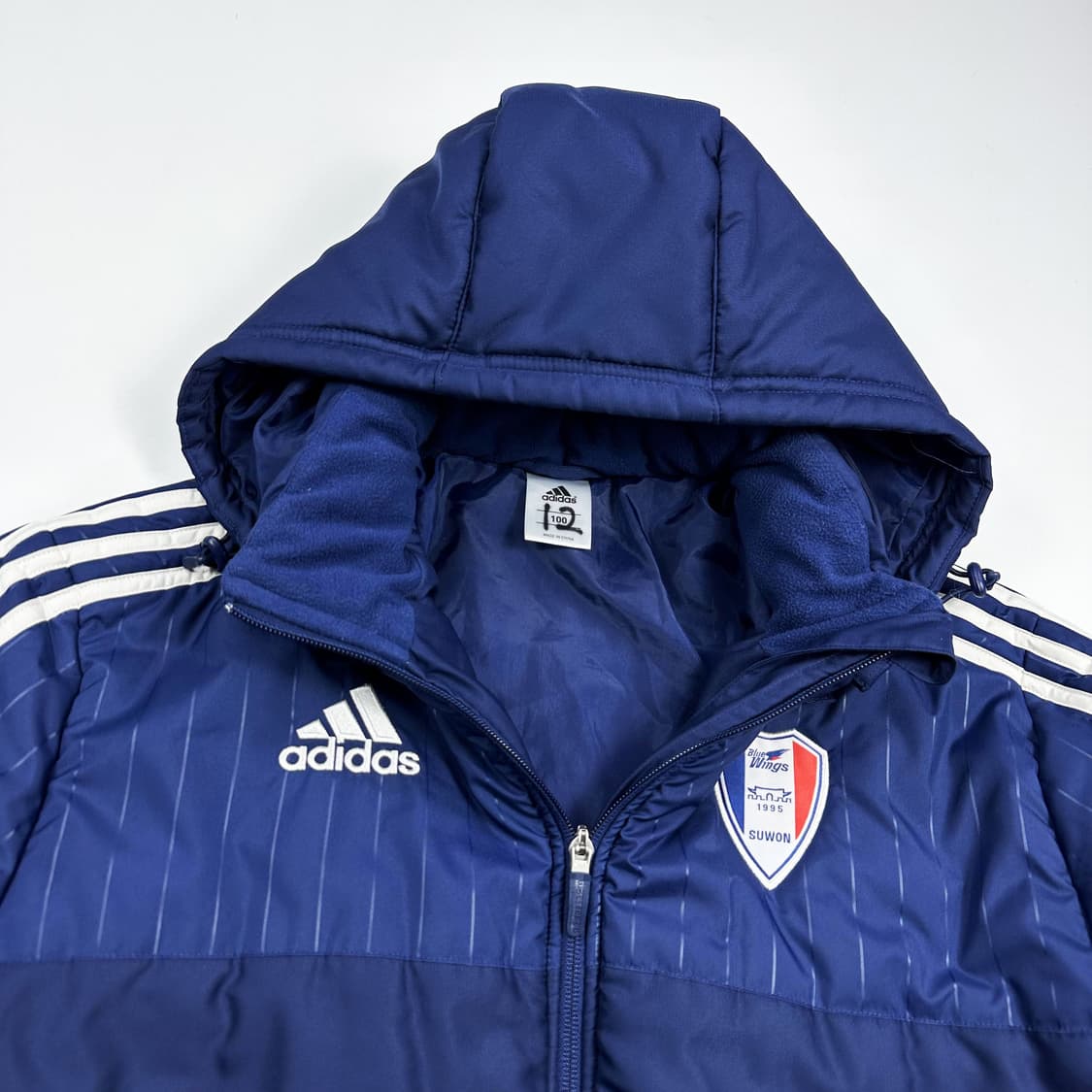 아디다스 수원 삼성 블루윙즈 패딩 점퍼 XL 상품이미지3