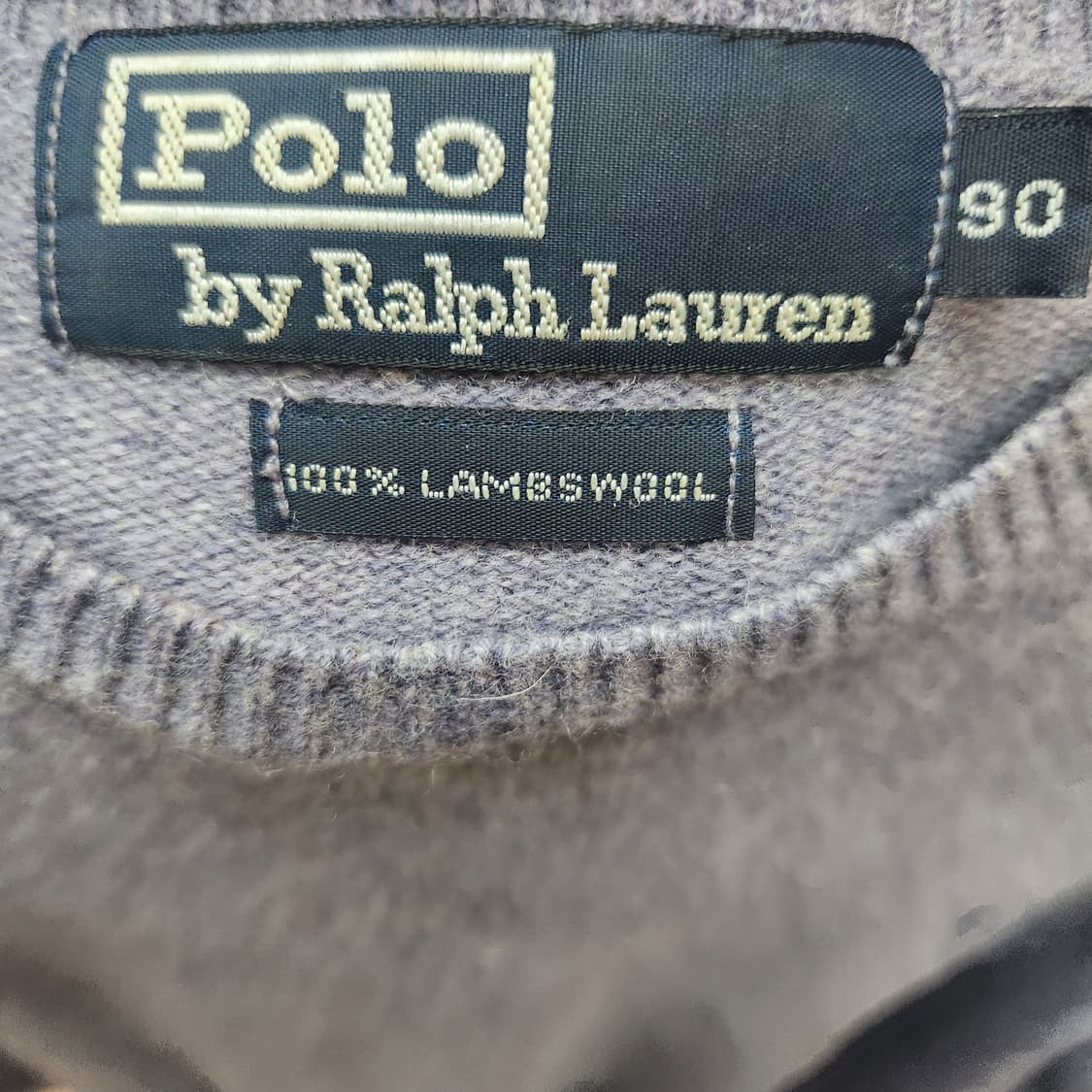 폴로랄프로렌 로고 램스울 니트  90(M) 상품이미지4