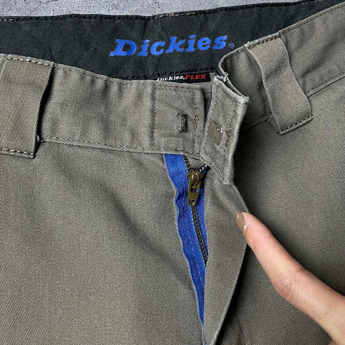 DICKIES 디키즈 빈티지 카키브라운 워크 팬츠 A00874 상품이미지3
