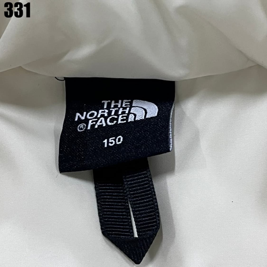 노스페이스 화이트 패딩 아동용 상품이미지2