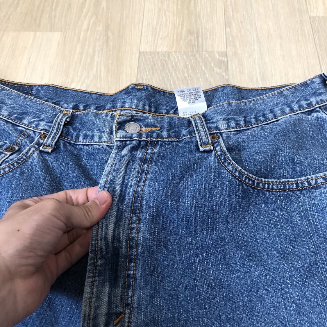 (34) 리바이스 Levi's 569 루즈핏 워시드 쇼츠 반바지 상품이미지6