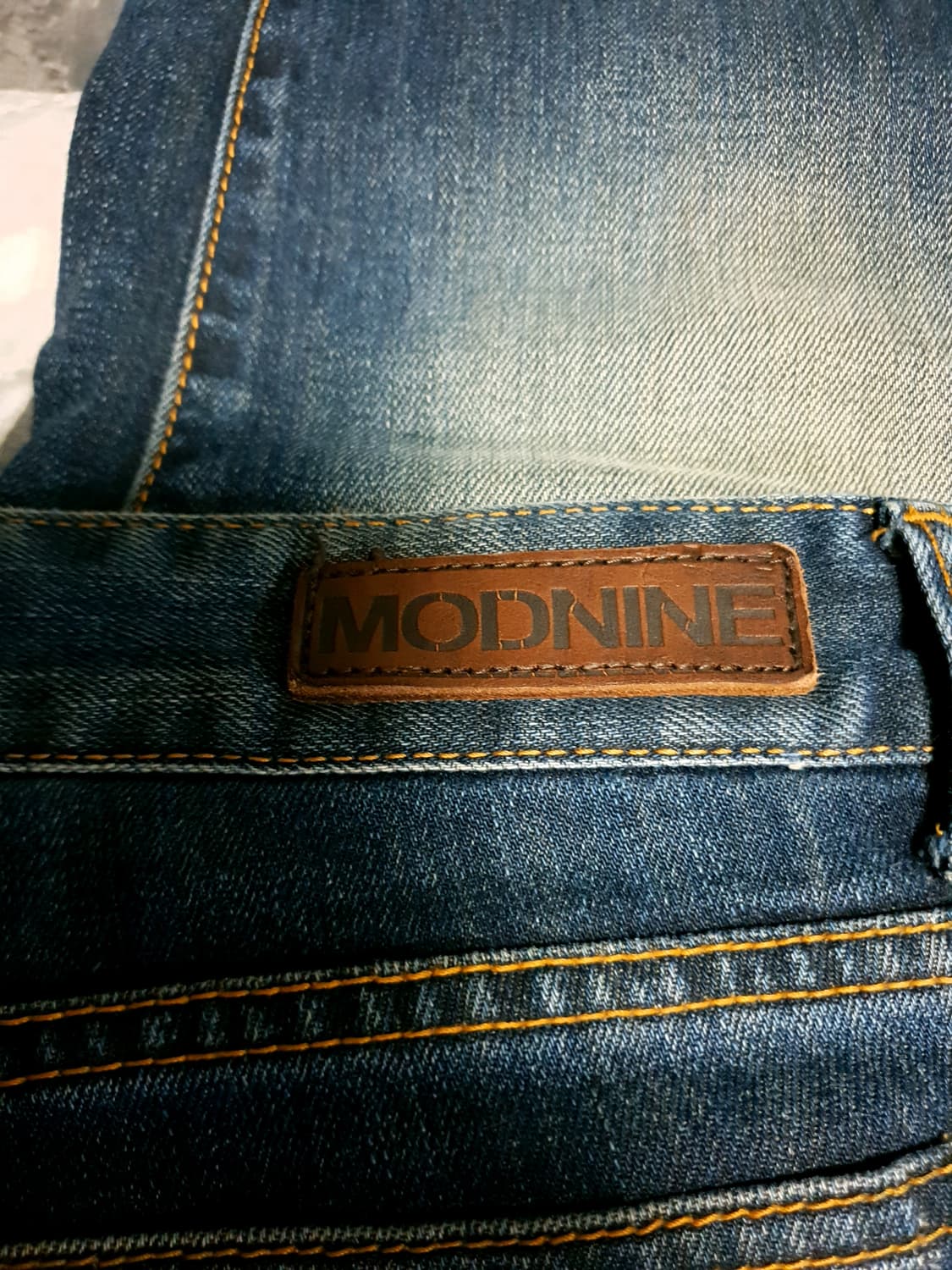 모드나인 클래식 MOD3 워시드 데님팬츠 (31) 상품이미지4