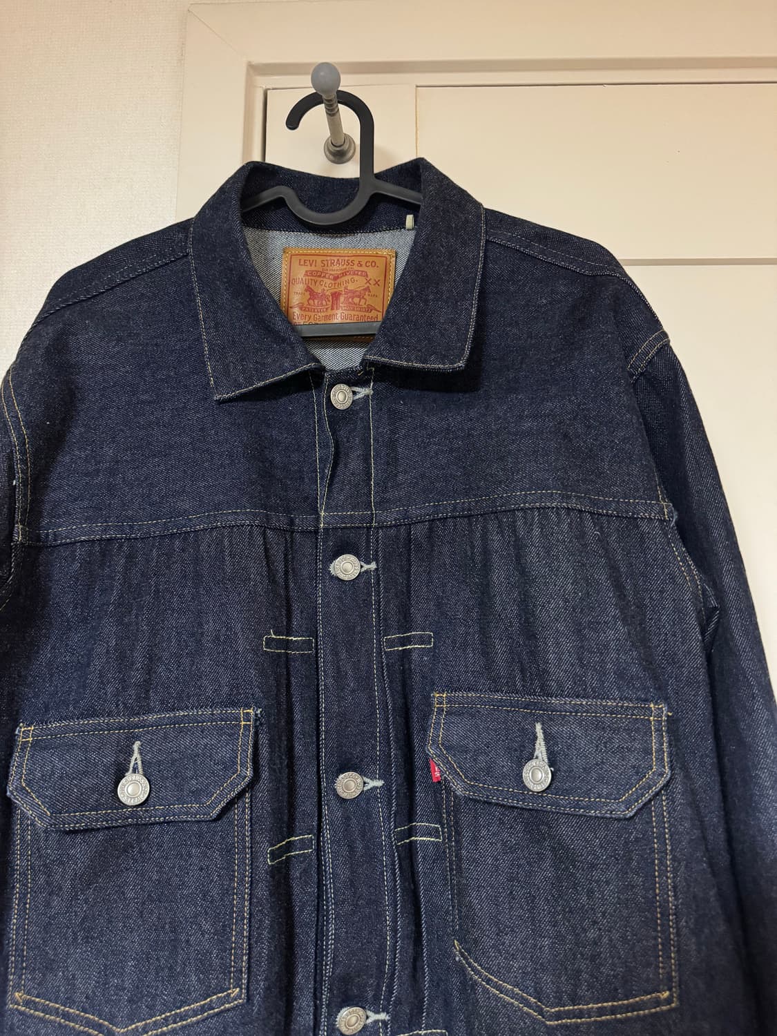 LVC 타입2 리지드 데님자켓 42사이즈 상품이미지2