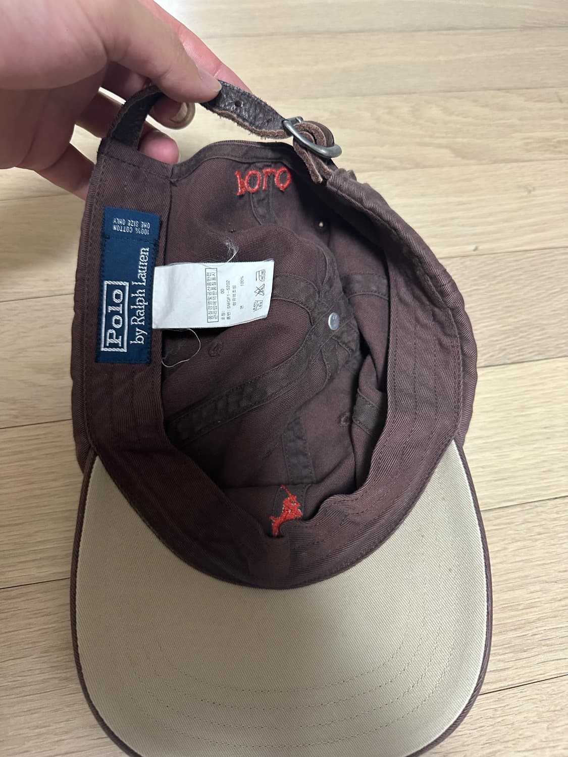 폴로 볼캡 빈티지 상품이미지3