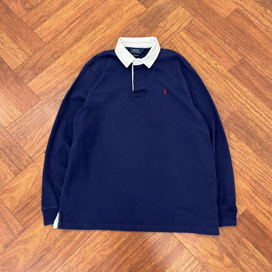 XL 폴로 랄프로렌 네이비 카라 티셔츠  상품이미지1