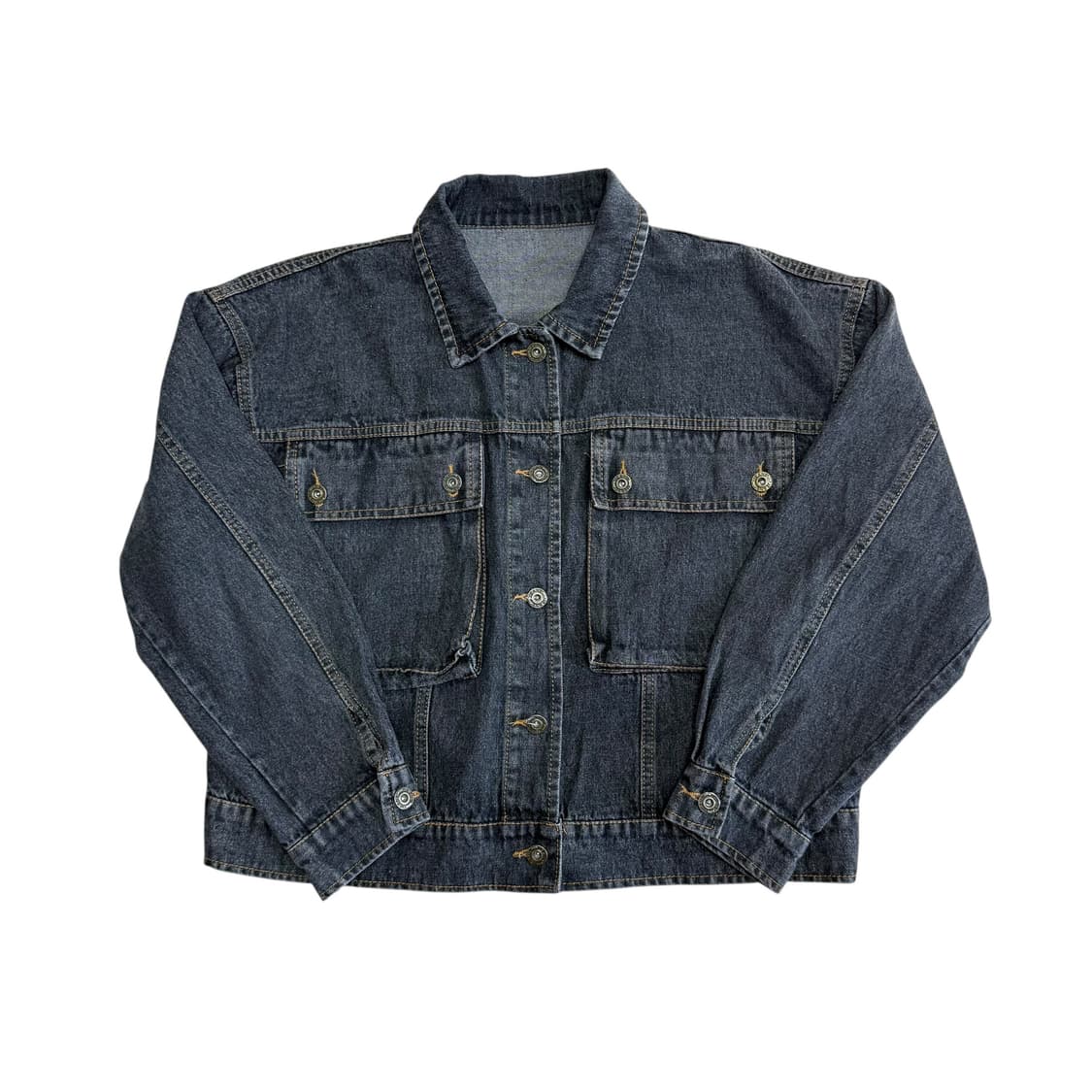 크롭 트러커 자켓 상품이미지1