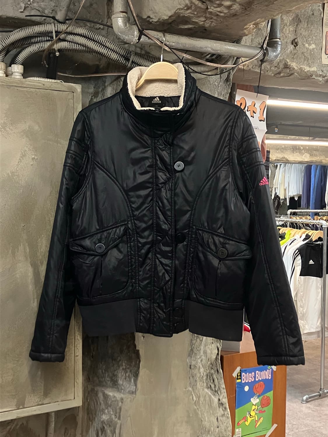 아디다스 패딩 자켓 블랙 100   #csz3101  상품이미지1