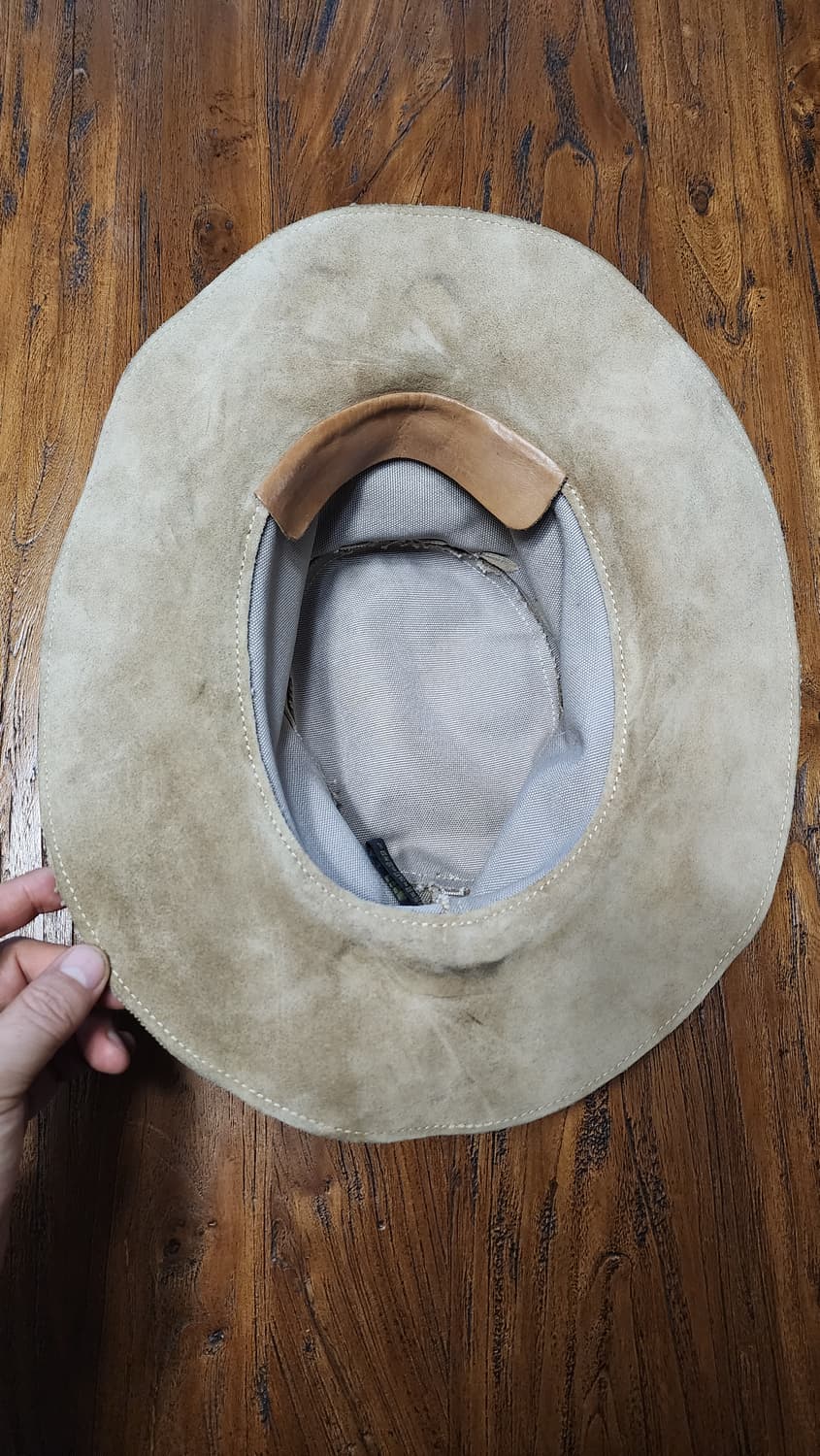 바나나 리퍼블릭 스웨이드 페도라 모자 상품이미지6