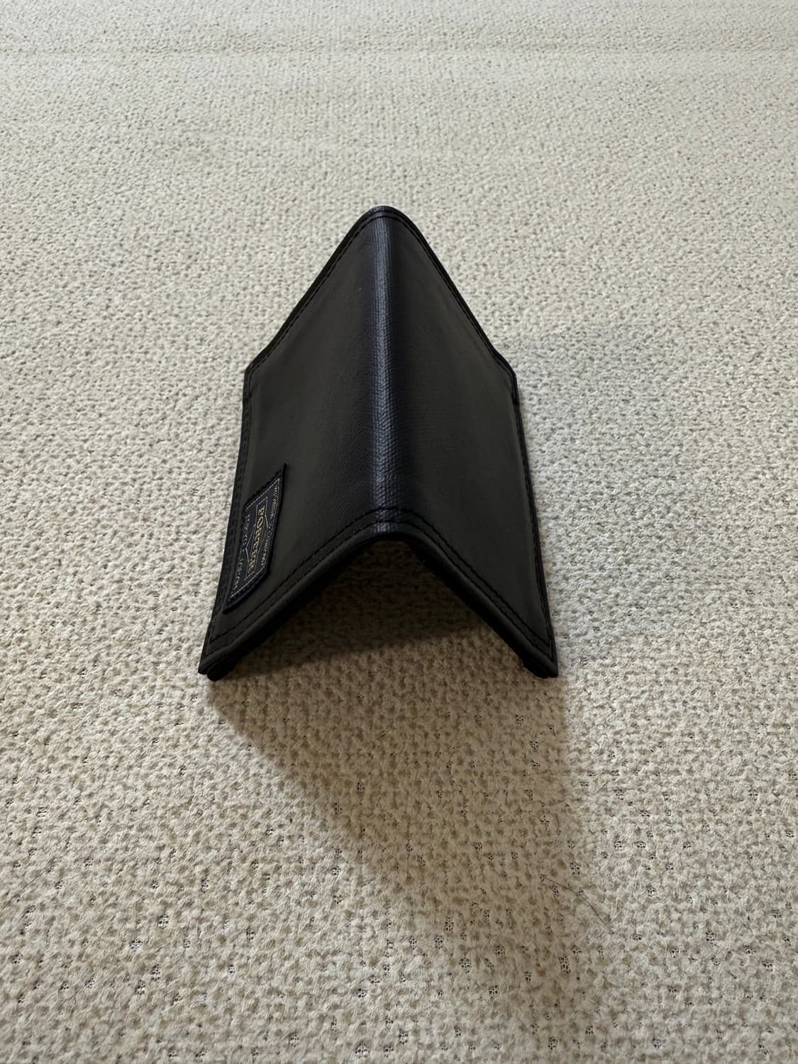 (미사용급) PORTER 포터 프리스타일 패스케이스 블랙 지갑 상품이미지5