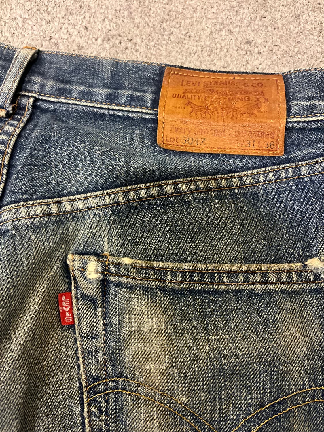 90's 리바이스 빅E 504z 상품이미지10