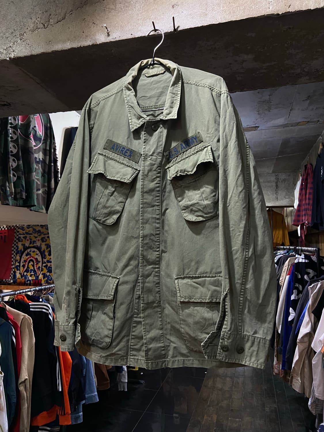 Avirex 아비렉스 재팬 정글 퍼티그 자켓 상품이미지1