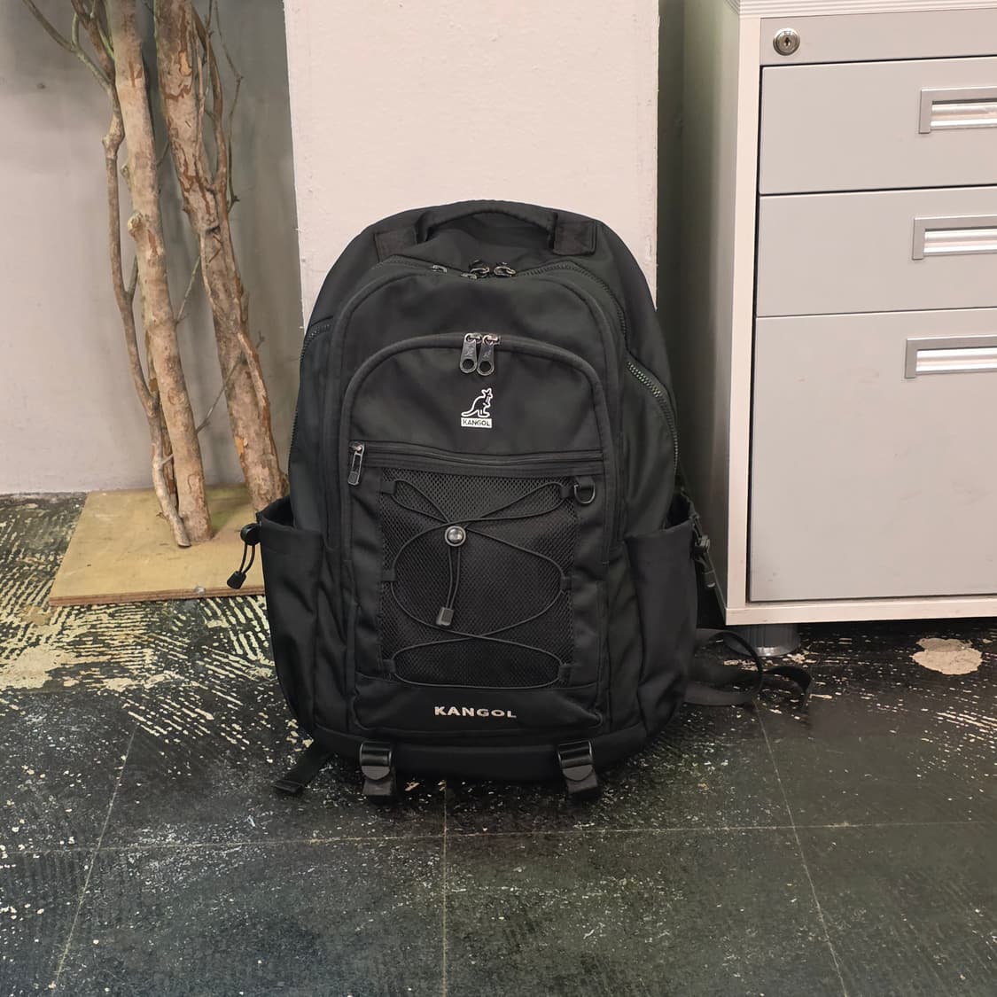 캉골 블랙 백팩  상품이미지1
