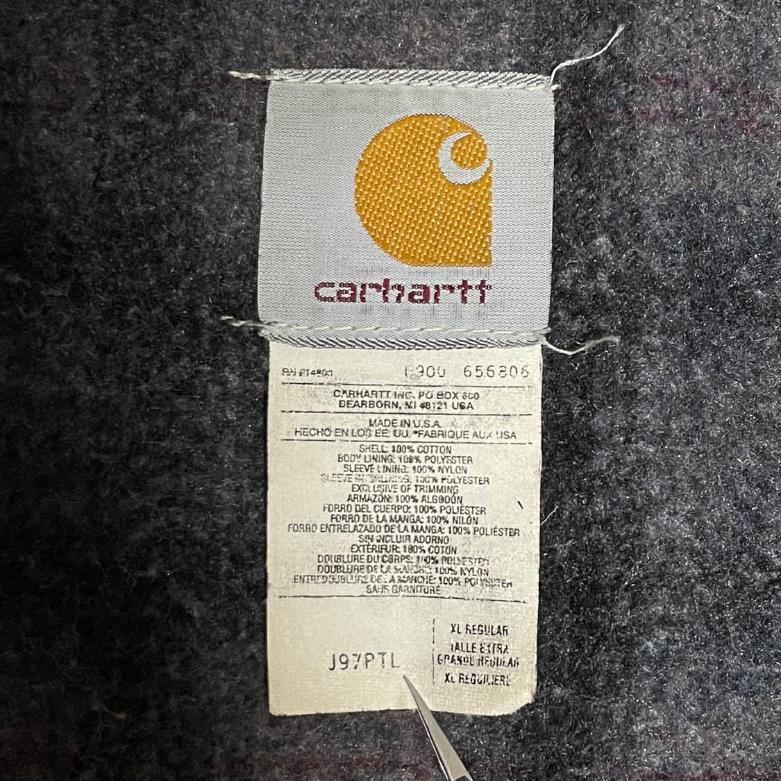 [XL] 칼하트 디트로이트 자켓 j97 ptl 상품이미지5