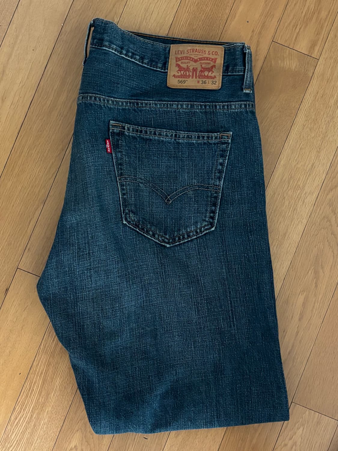 리바이스 569 W36 L32 상품이미지1