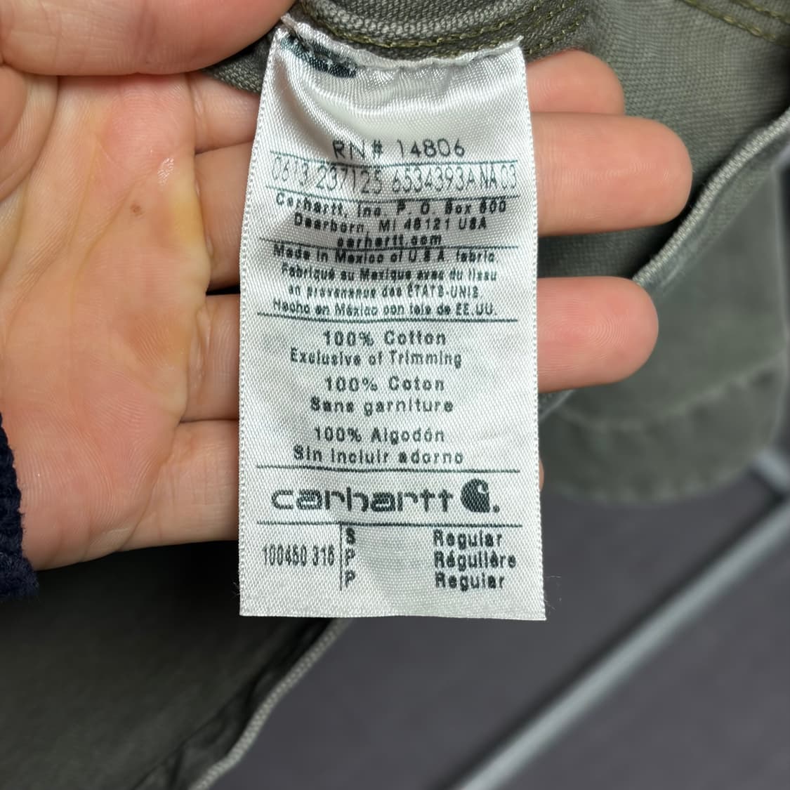 칼하트 밀리터리 자켓 상품이미지8