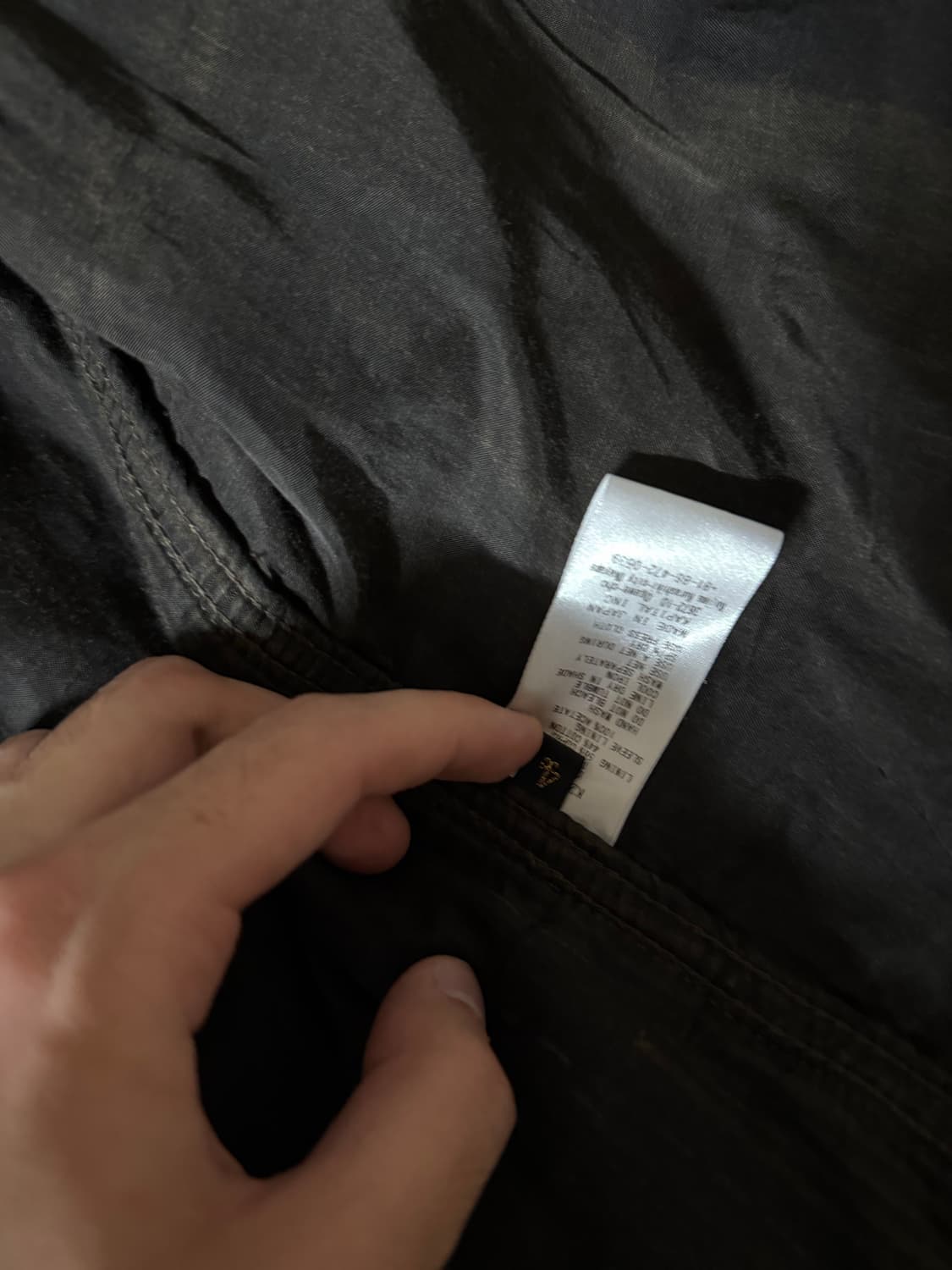 4사이즈 블랙 보로자켓 상품이미지4