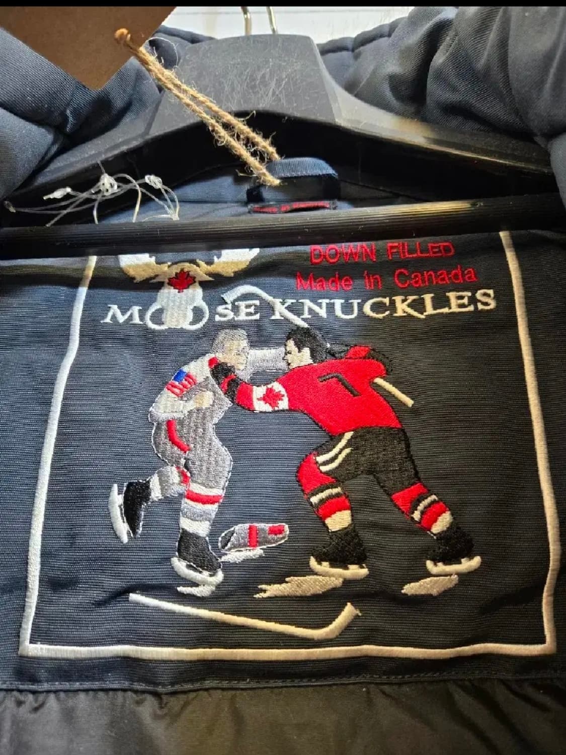 무스너클발리스틱 패딩 블랙 남성 점퍼 상품이미지2