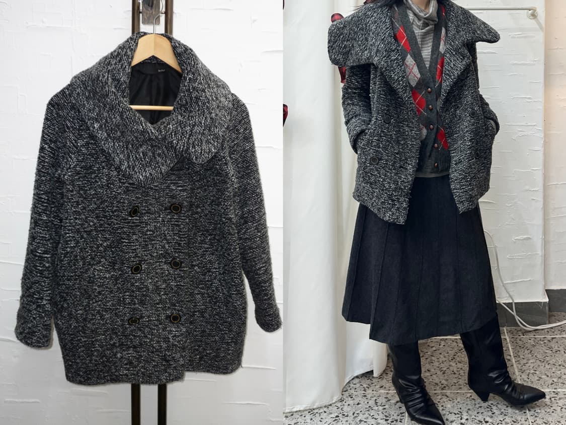 urban double button coat 상품이미지1