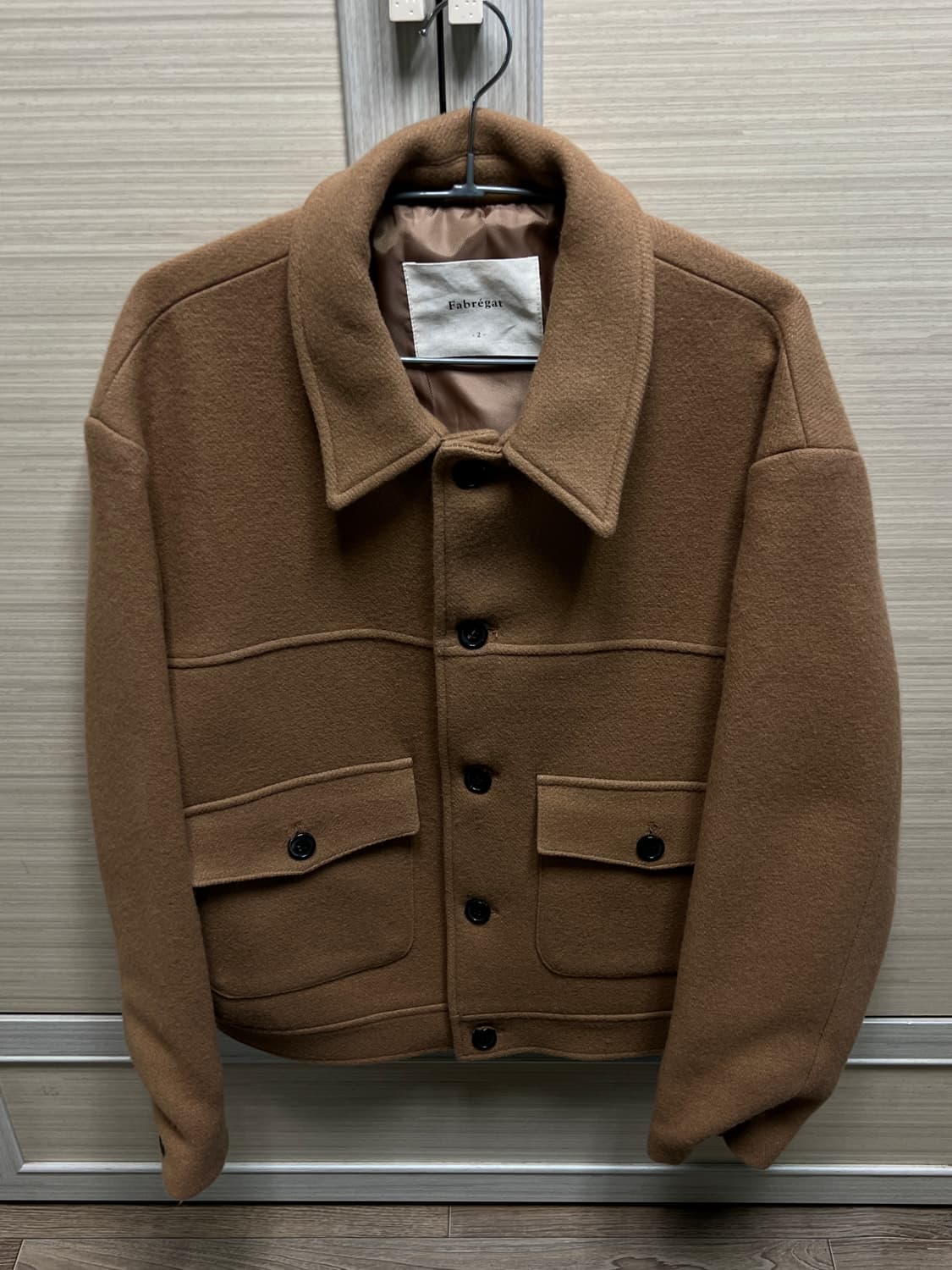 파브레가 브라이튼 울 아웃포켓 자켓 상품이미지2