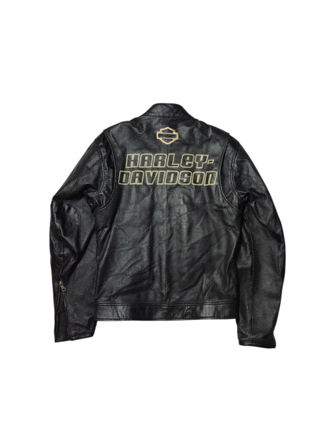할리데이비슨 빈티지 레이싱 가죽자켓 레더자켓 모터사이클 S 상품이미지6