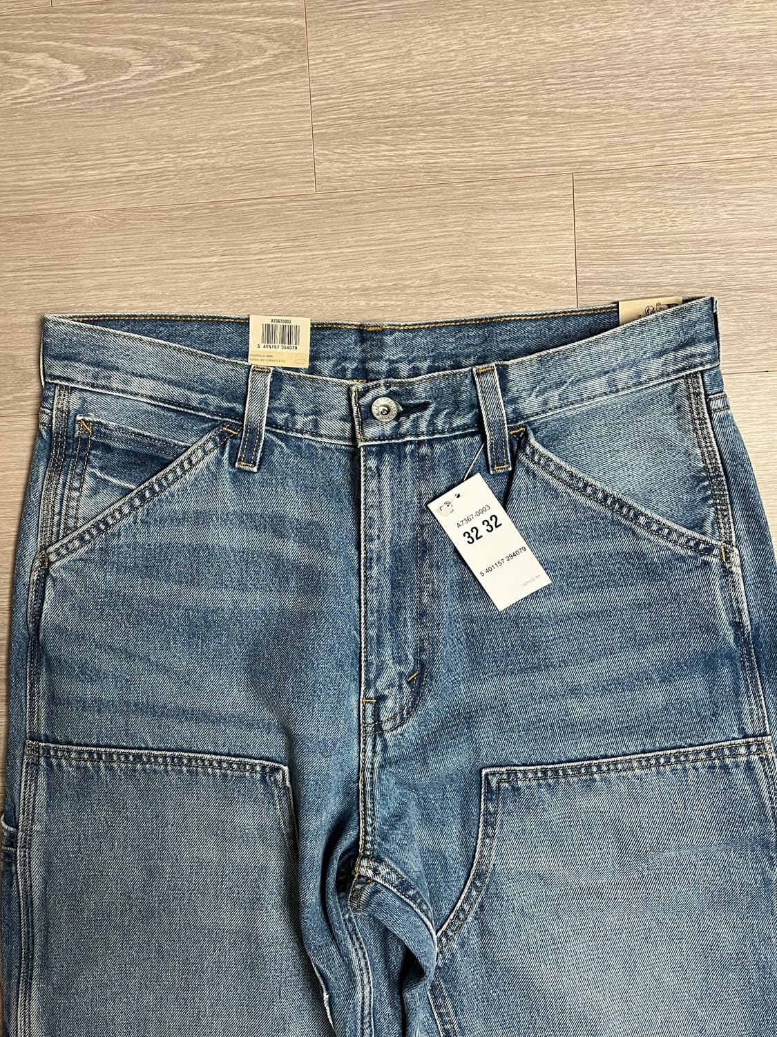 (새상품) 리바이스 568 더블니 카펜터 데님 청바지 상품이미지3