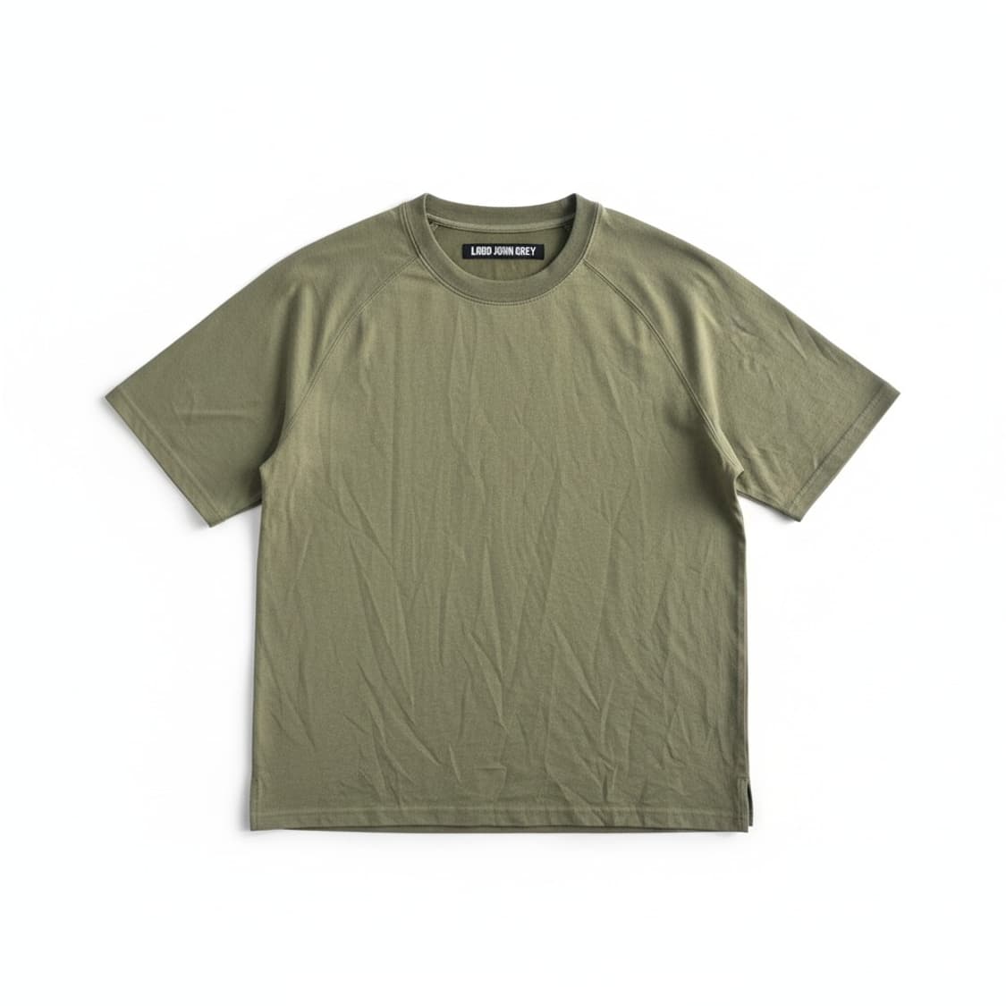 LABO JOHN GREY 반팔 티셔츠 카키 상품이미지1