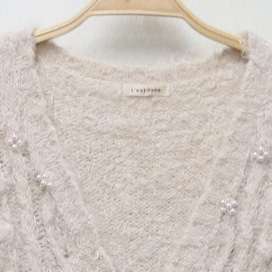 레스트로즈 러블리 로걀 라떼 롱 가디건 62707 상품이미지5