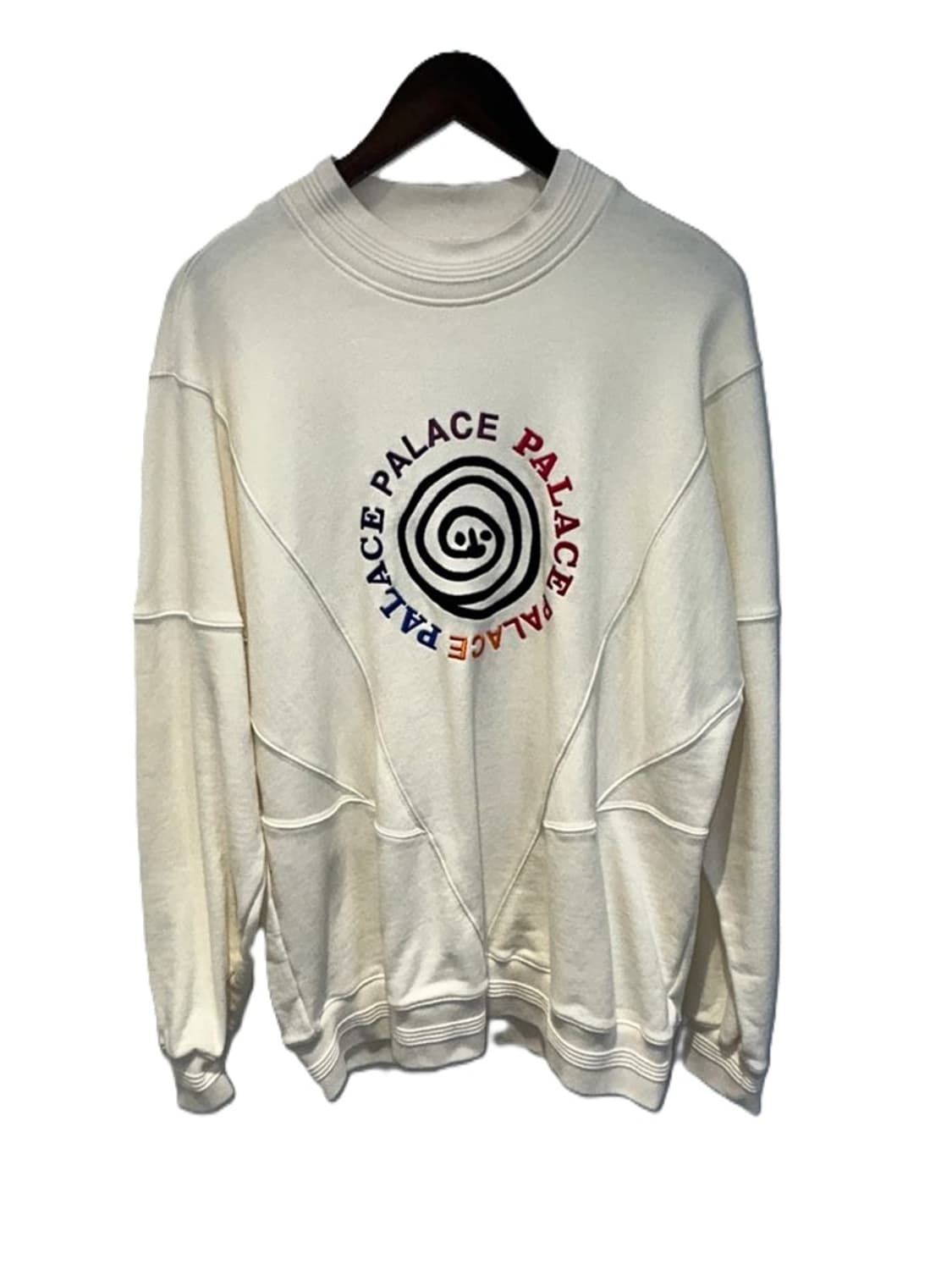 Palace 서클 로고 패치워크 맨투맨 상품이미지1