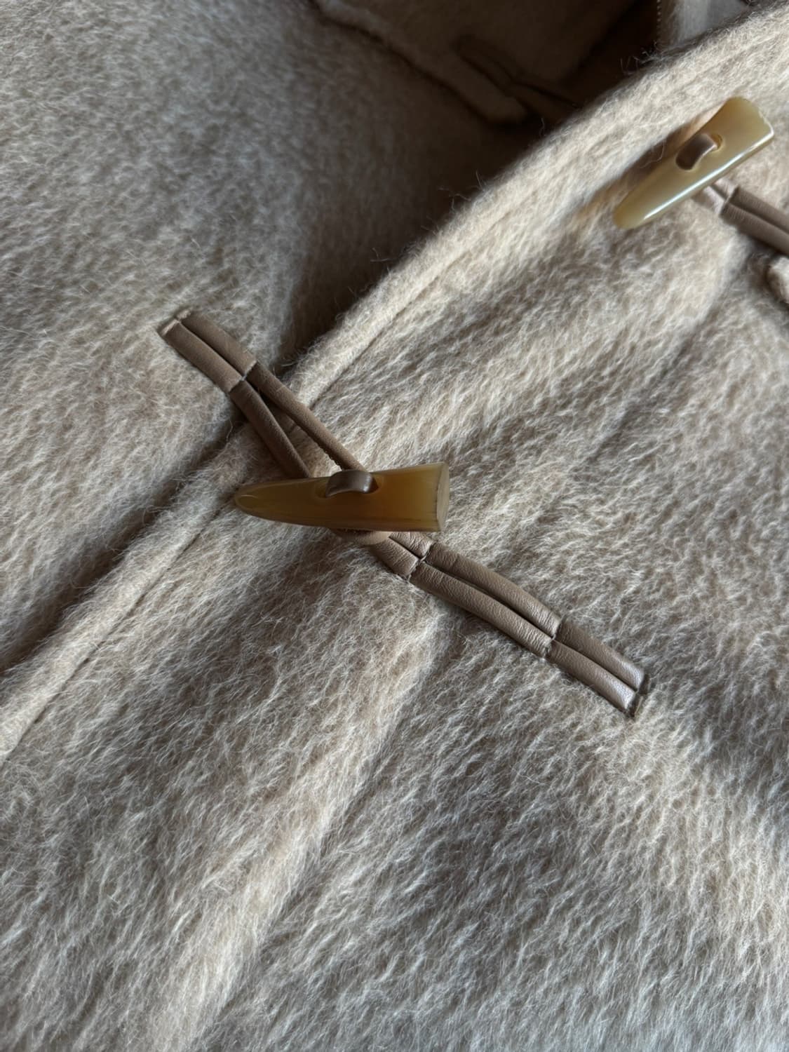 아뇨나 알파카 모헤어 더플코트 100 상품이미지4