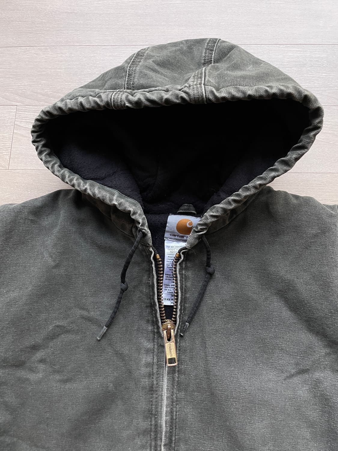 칼하트 j130 mos 모스 액티브 샌드스톤 상품이미지3