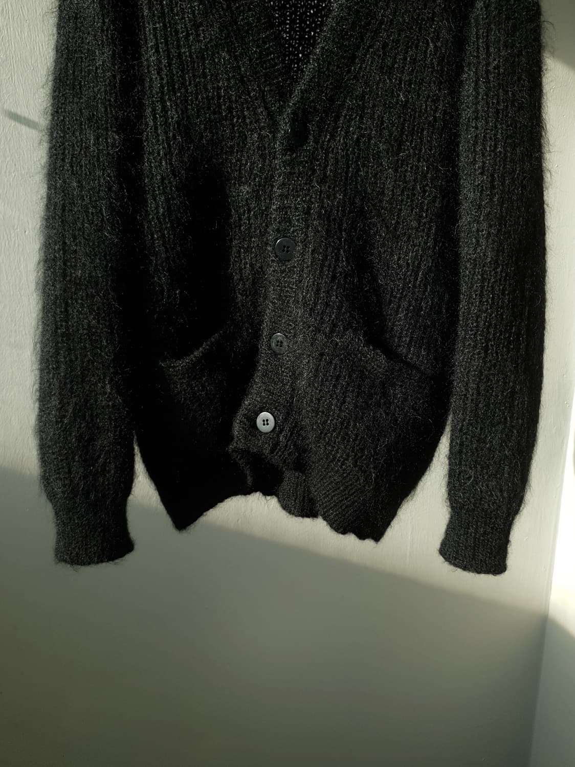 80s 90s JUN MEN mohair cardigan 상품이미지4