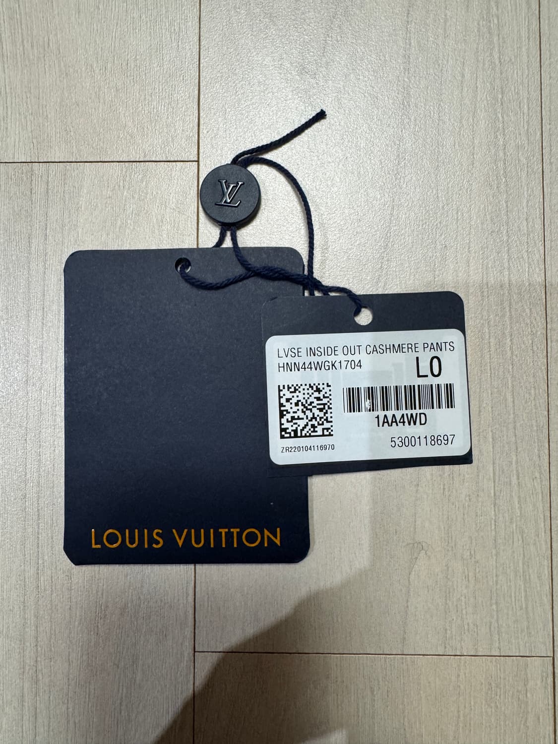 루이비통) 캐시미어 그레이 조거 팬츠 L 상품이미지7