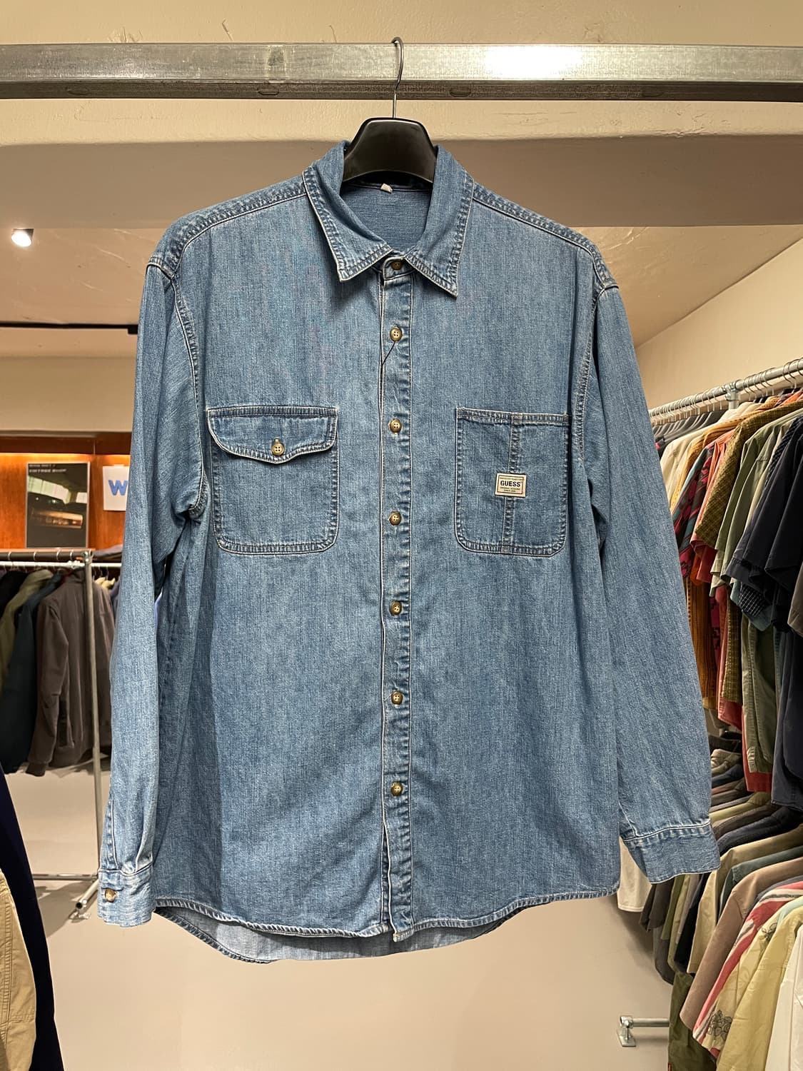 OLD GUESS 데님 셔츠 상품이미지3