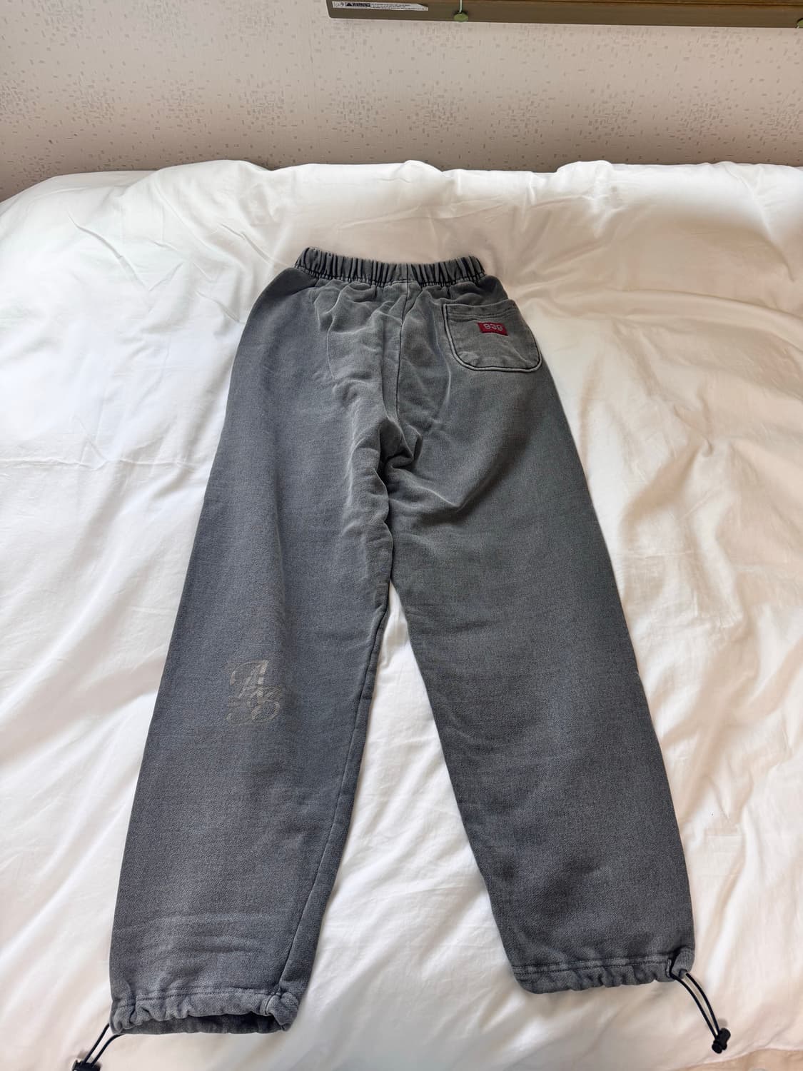 아카이브 볼드 939 로고 스웻 팬츠 차콜 S 상품이미지4