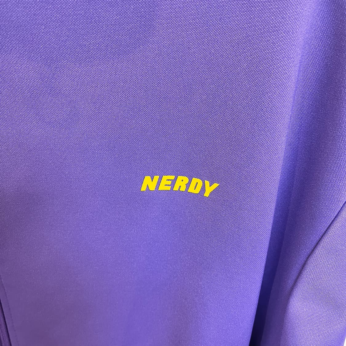 (M) 널디(NERDY) 퍼플 트랙탑 져지 재킷 상품이미지4