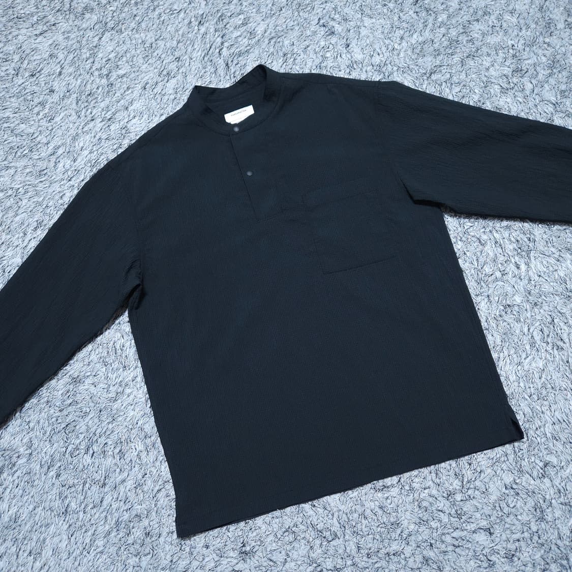 커스텀멜로우)100 남자 7부반팔 나일론셔츠남방 / 왕눈이샵 상품이미지2