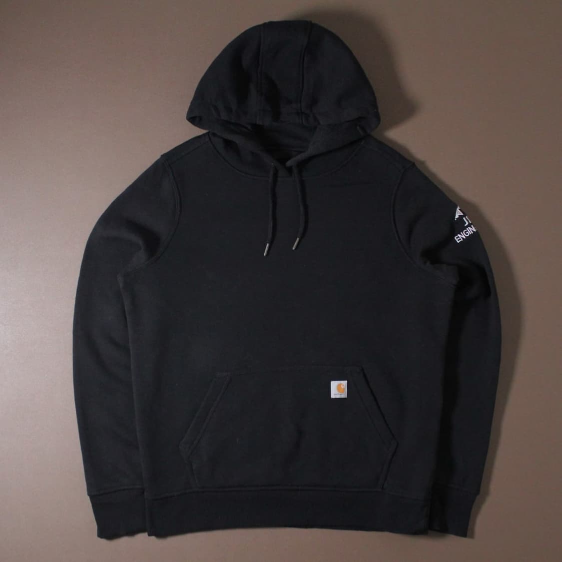 Carhartt 칼하트 블랙 기모 워크 후드티  상품이미지1