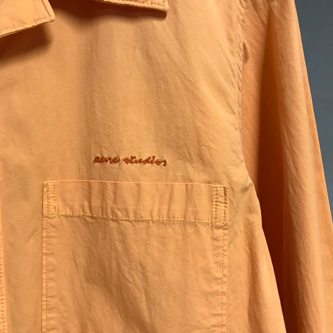 아크네 스튜디오 오렌지 셔츠 50 상품이미지4