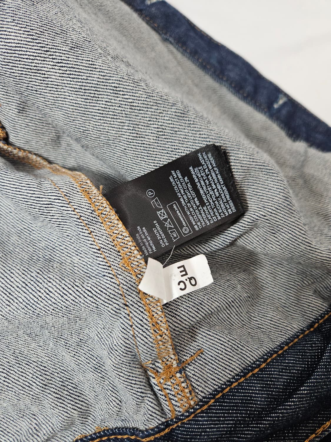 LOGG 생지 데님자켓 트러커 흐앤므 L 상품이미지4