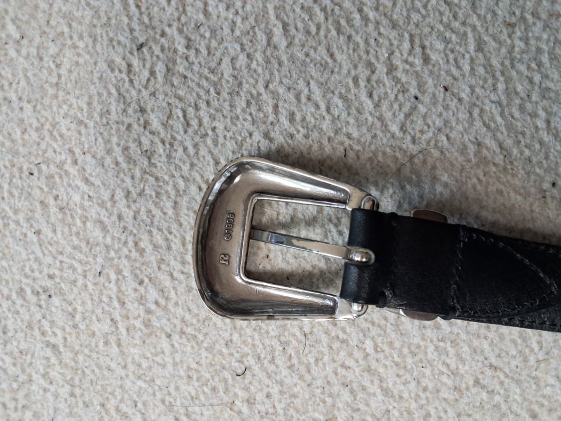 세비지 웨스턴 가죽벨트 상품이미지3