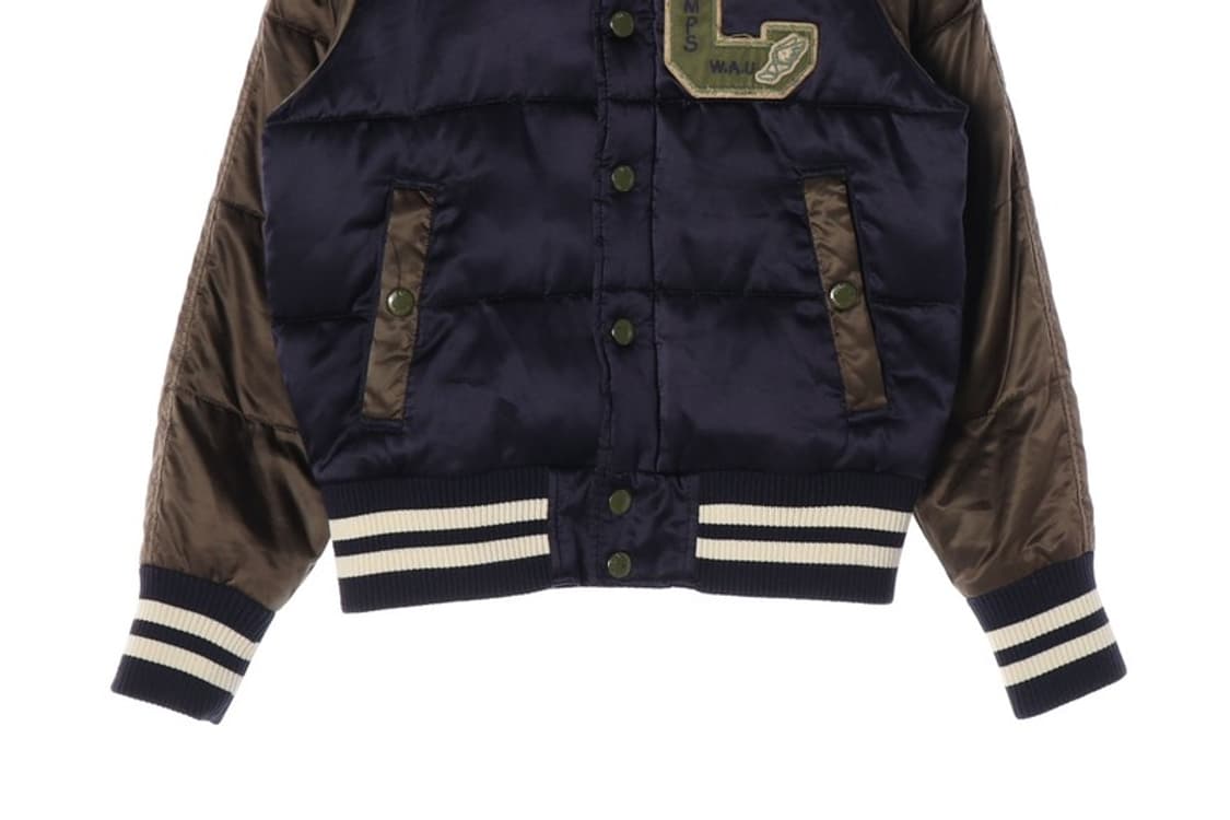 후아유 빈티지 유광 패딩 L 상품이미지4