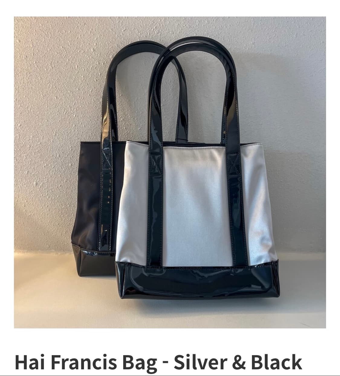 Hai fransis bag silver 하이 프란시스 백 실버 상품이미지1