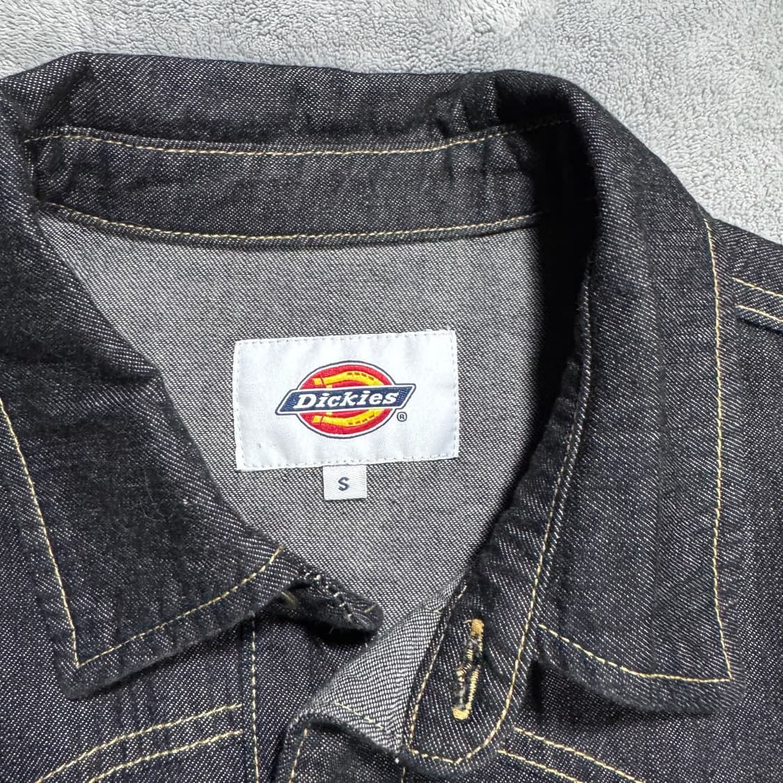 디키즈 데님 웨스턴 반팔 셔츠 상품이미지5