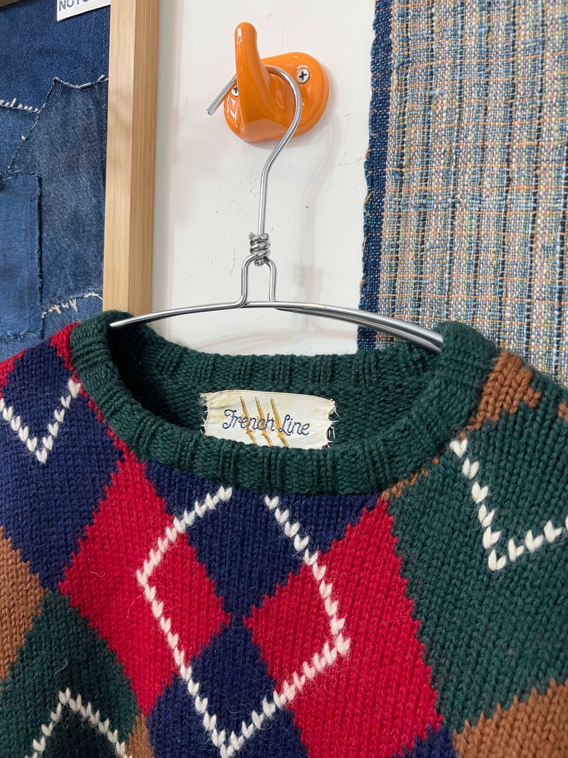 JNENCH LINE Argyll Knit   상품이미지3