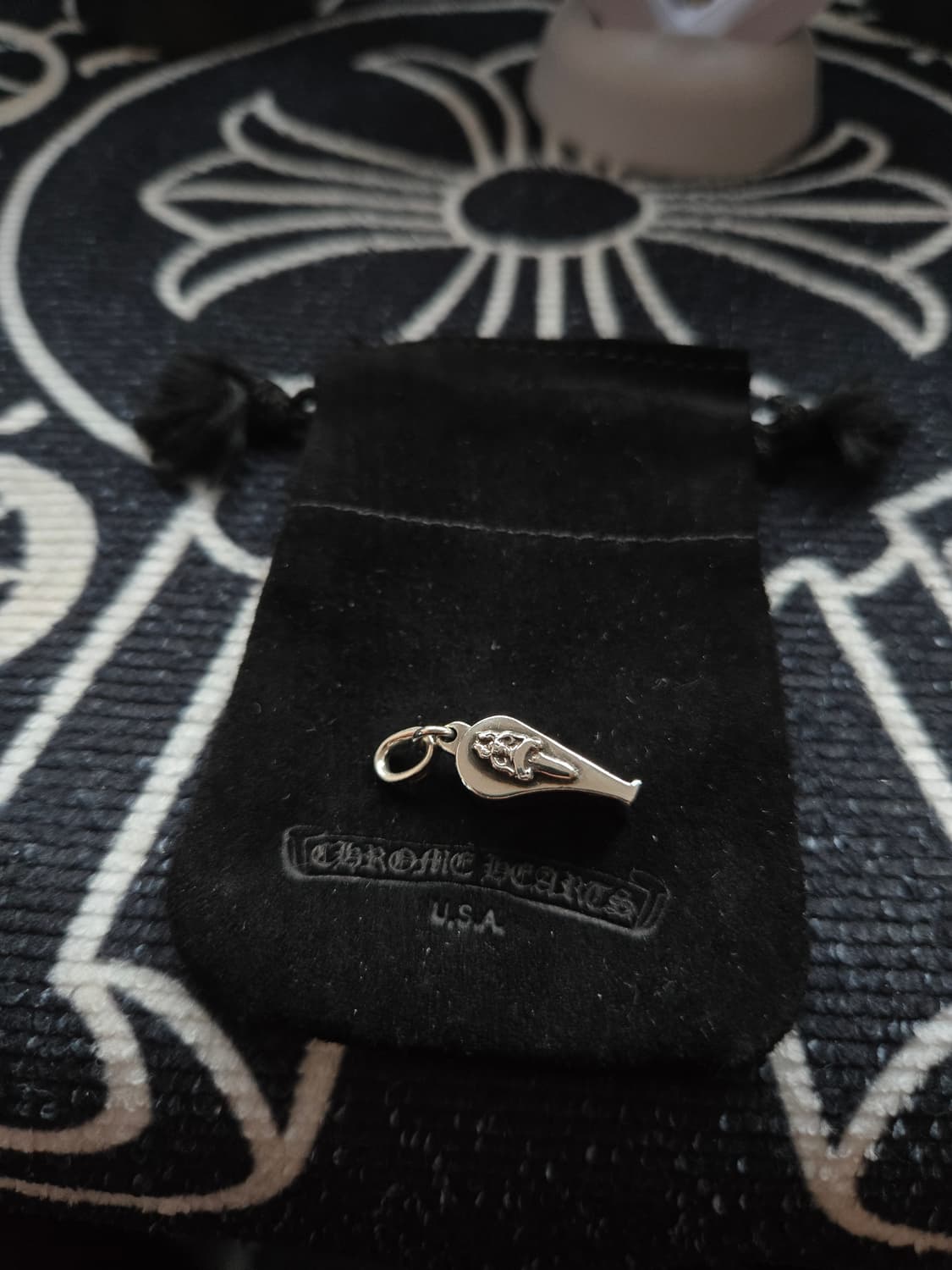 크롬하츠 대거 휘슬 펜던트×크롬하츠 볼체인 상품이미지9