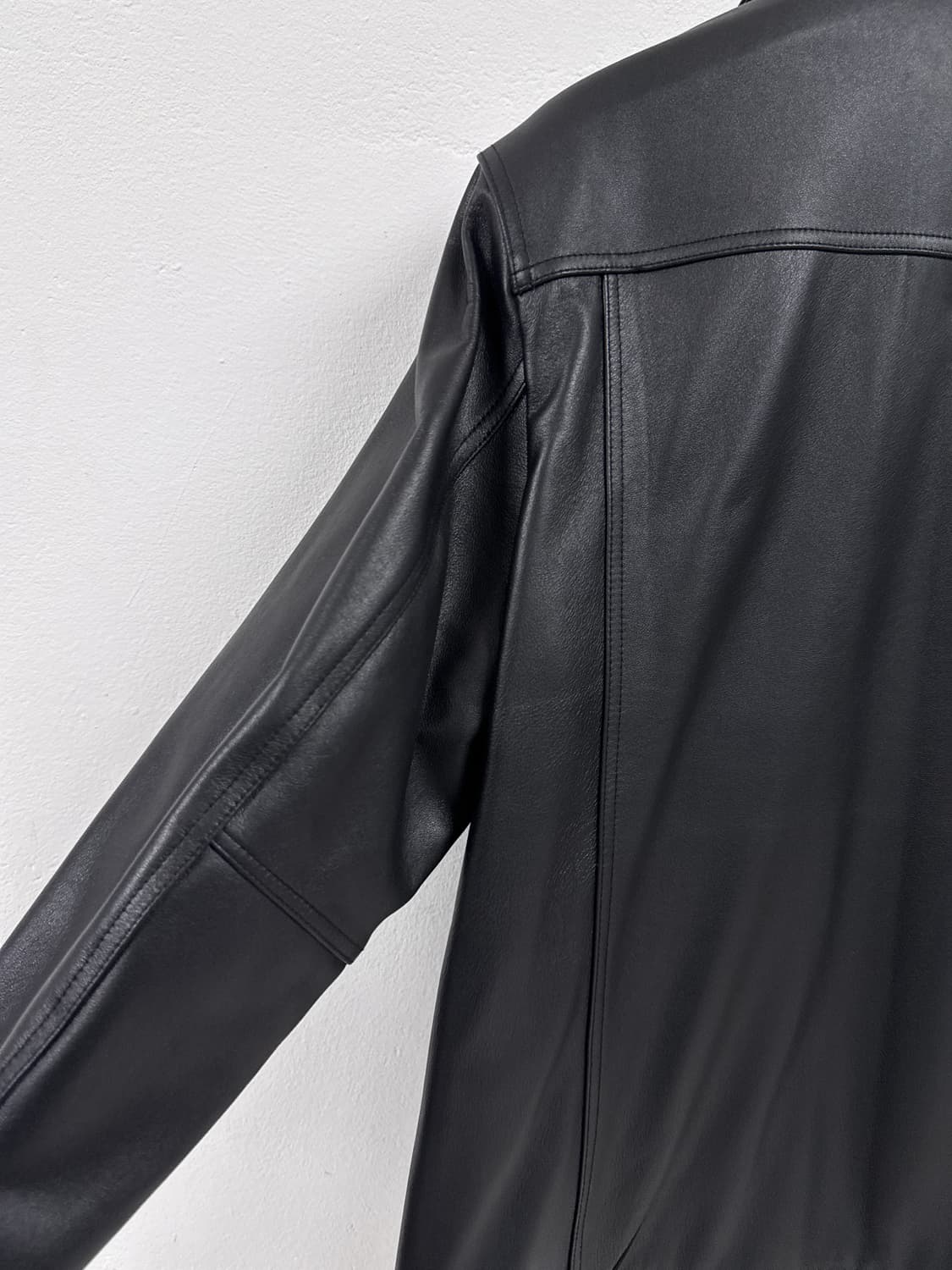 [N][110]이태리 나파 램스킨 트러커 자켓 상품이미지7