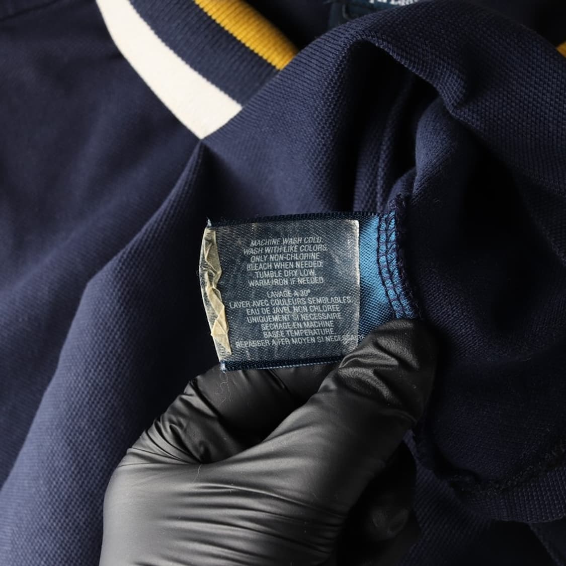 폴로 랄프로렌 빅포니 배색 카라티 XL 18-20 상품이미지6