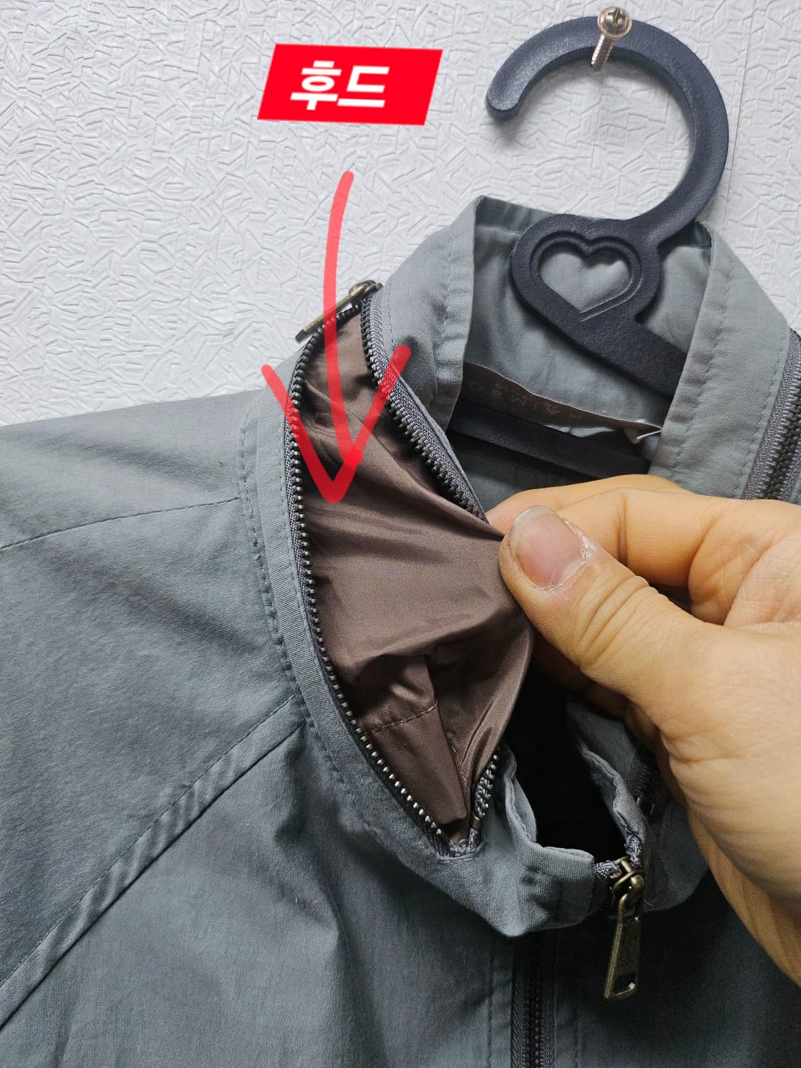 데미안  숏 야상 점퍼 허리 스트링 아우터 free 상품이미지6