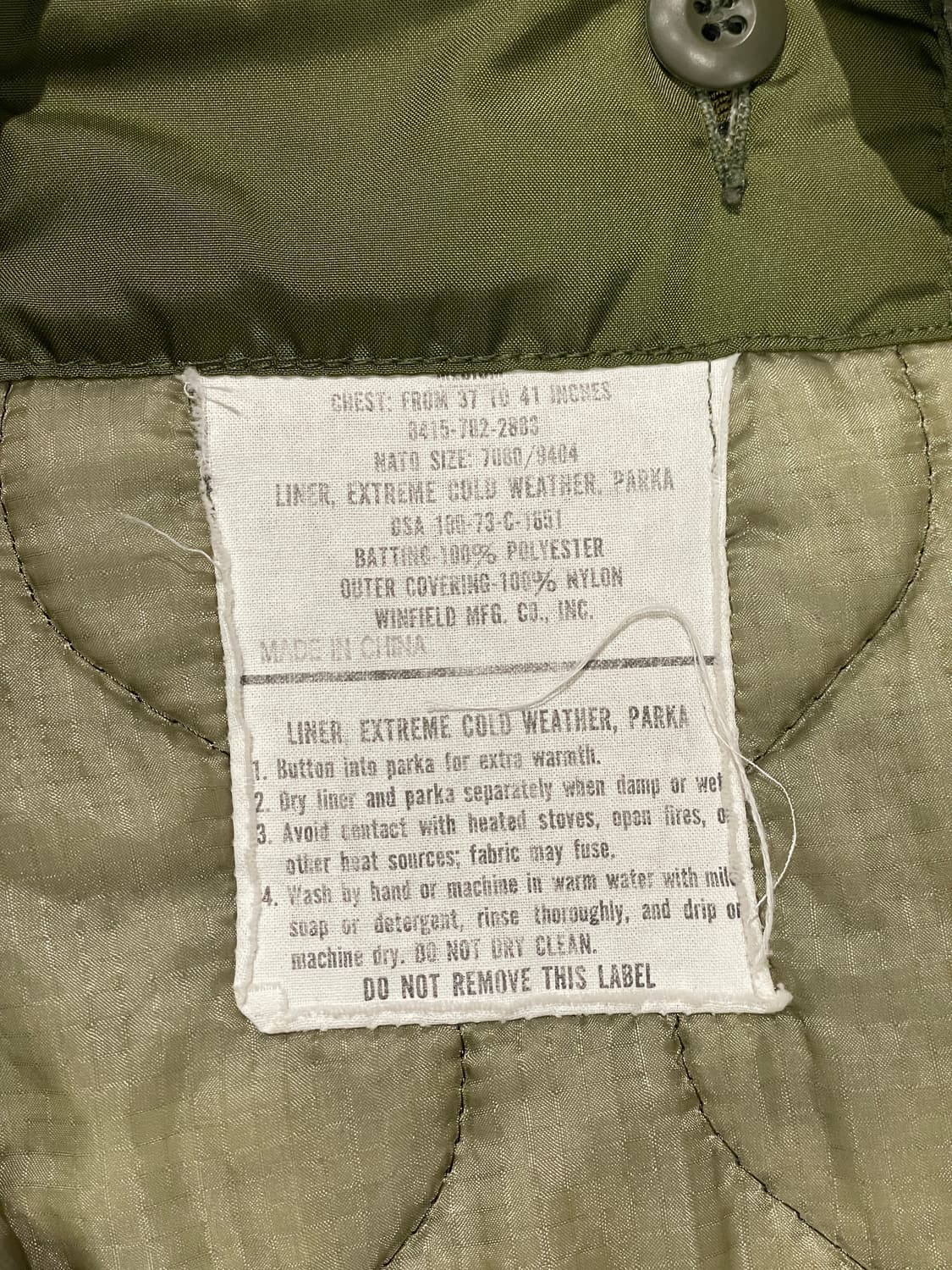 밀리터리 M65 자켓    상품이미지7