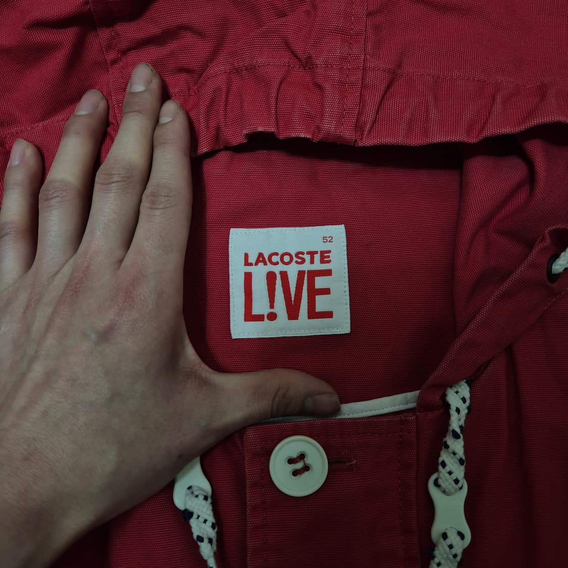 라코스테 라이브 후드 야상 자켓 (52) 상품이미지5